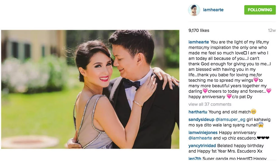 11 Chiz Escudero Concedes Vice-Presidential Race Heart Evangelista Wife Grace Poe tandem