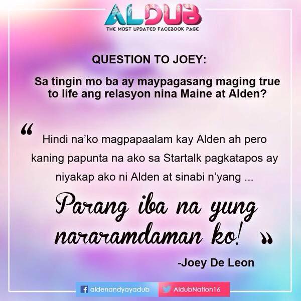 Joey De Leon Alden Richards maine Mendoza Second Meeting AlDubTheAbduction Yaya Dub Startalk