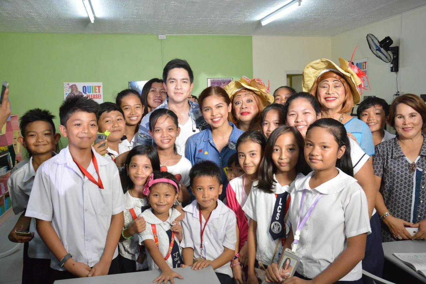 3 ALdub Library Aldub 27th Weeksary Eat Bulaga Lumban Laguna Lumban Central Elementary School AlDub Nation Alden Richards Maine Mendoza Yaya Dub
