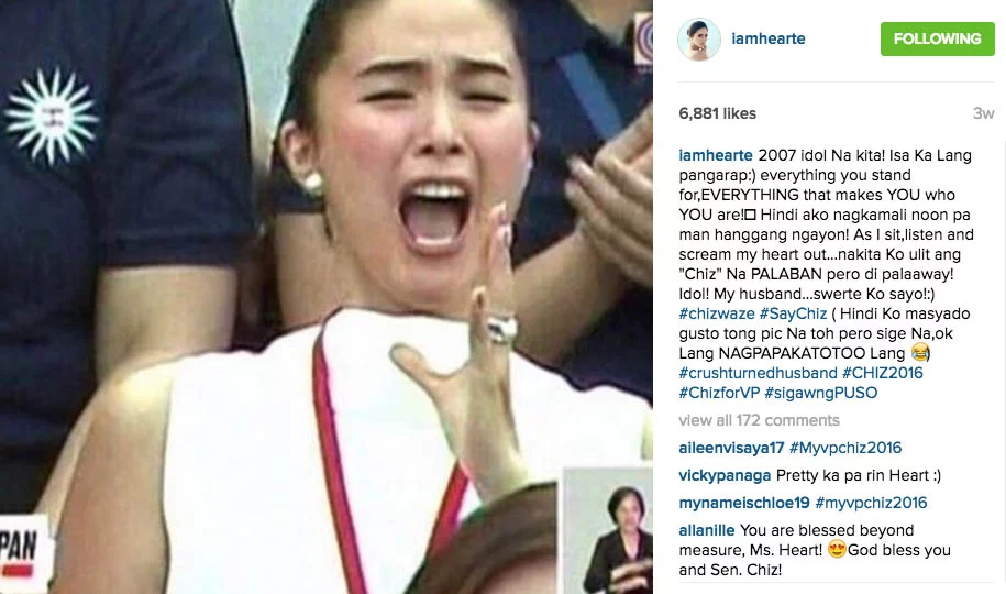 6 Chiz Escudero Concedes Vice-Presidential Race Heart Evangelista Wife Grace Poe tandem