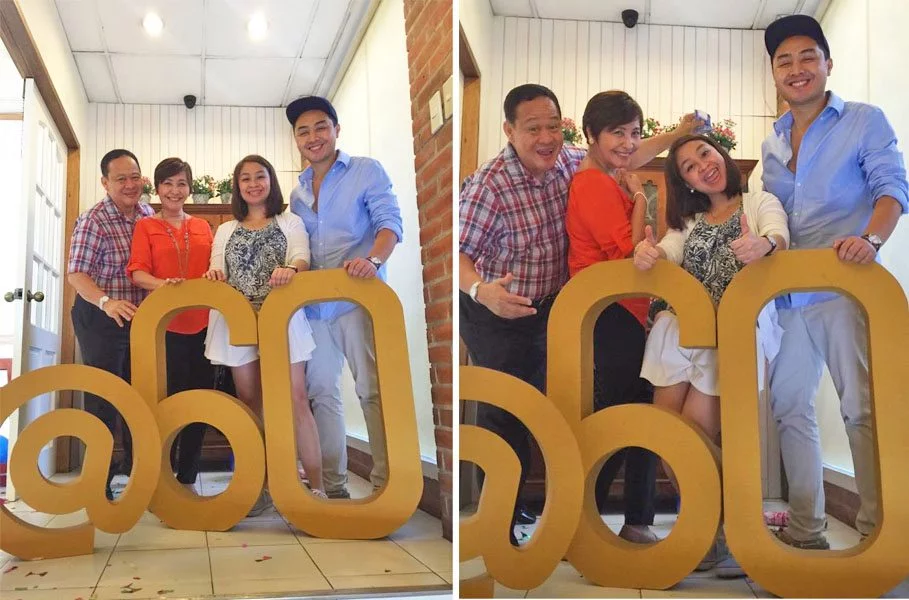 60th birthday party decor senior citizens theme mom and tinas pasig venue