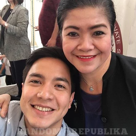 Alden Richards Accidental Reunion High School teacher in Dubai Ms. Grace Lopez Regondola UIPS United International Private School Kapusong Pinoy Dubai Concert AlDub 2