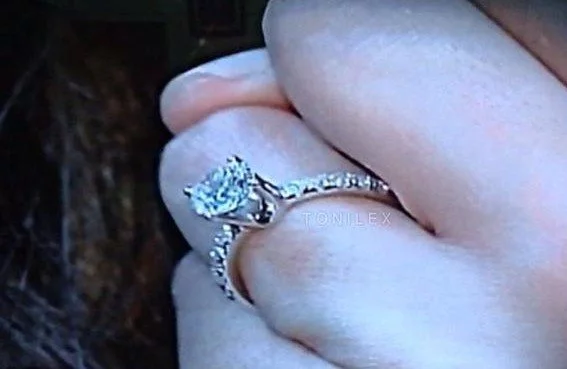 Tonilex engagement ring Toni Gonzaga 1.5 carat