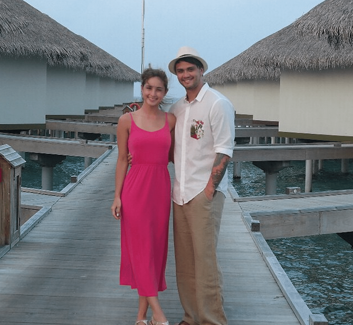 Coleen Garcia and Billy Crawford vacationing in the Maldives
