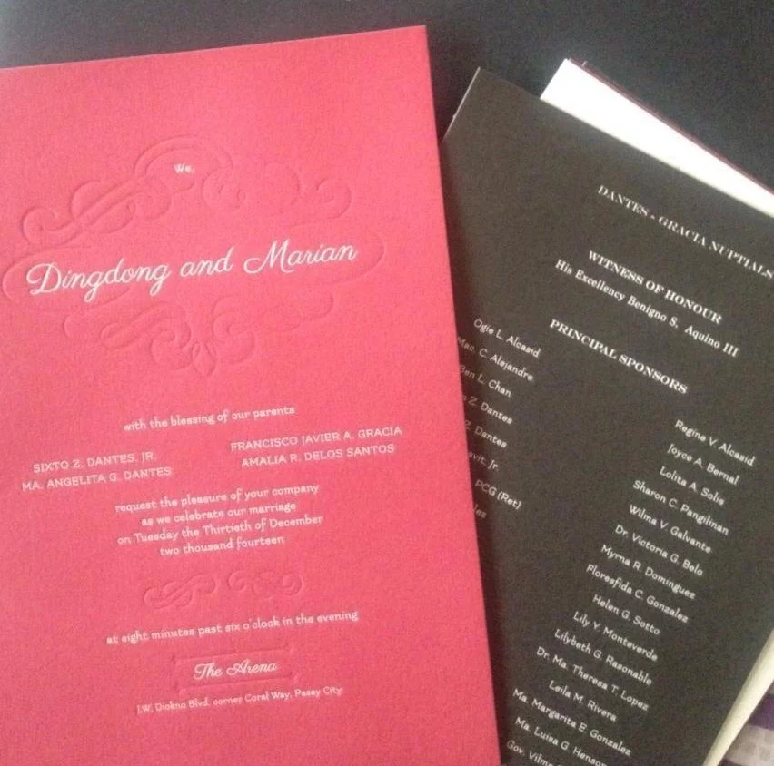 List of wedding sponsors