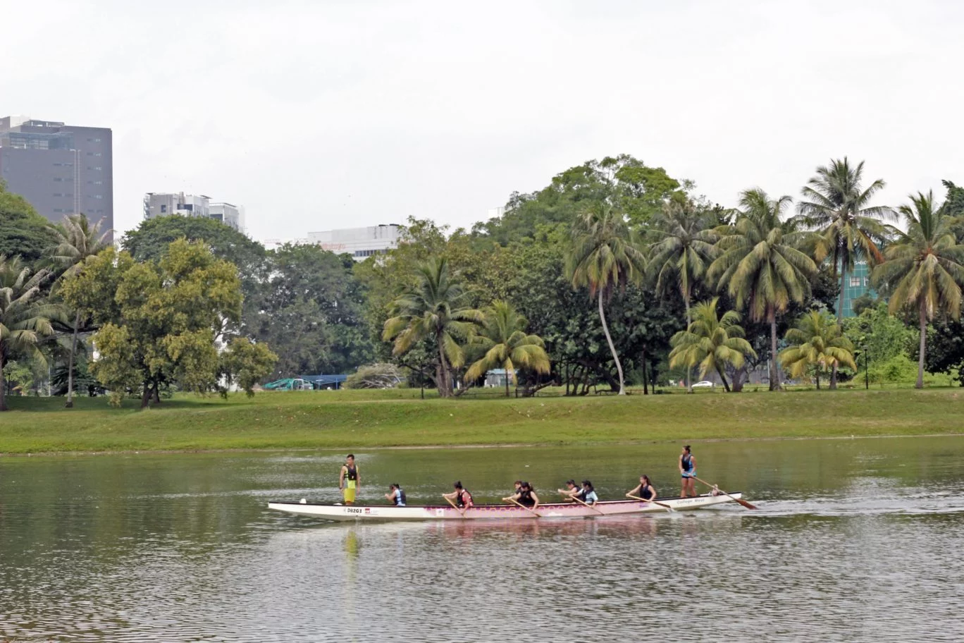 Filipino Dragons Singapore (FDS) at Kallang River - Newbie Session