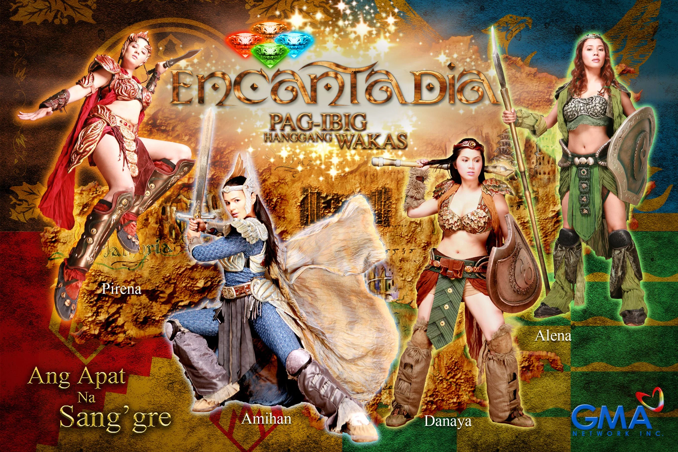 Encantadia 2016 Reveal GMA Sanggre Sang're 24 Oras Glaiza De Castro Gabbi Garcia Sanya Lopez Kylie Padilla Karylle Yuzon Sunshine Dizon Diana Zubiri Iza Calzado 3