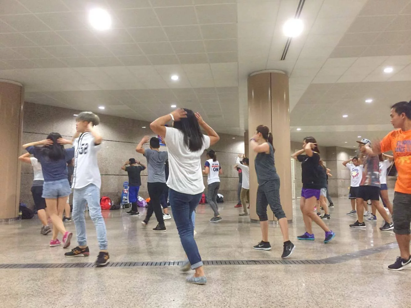 FDC Singapore fund raising dance for a cause for courageous caity