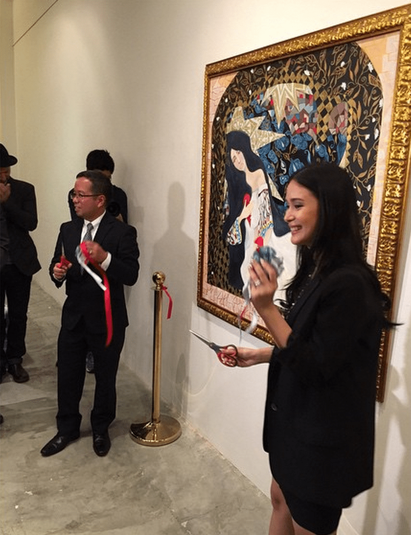 Heart Evangelista's art exhibition in Singapore