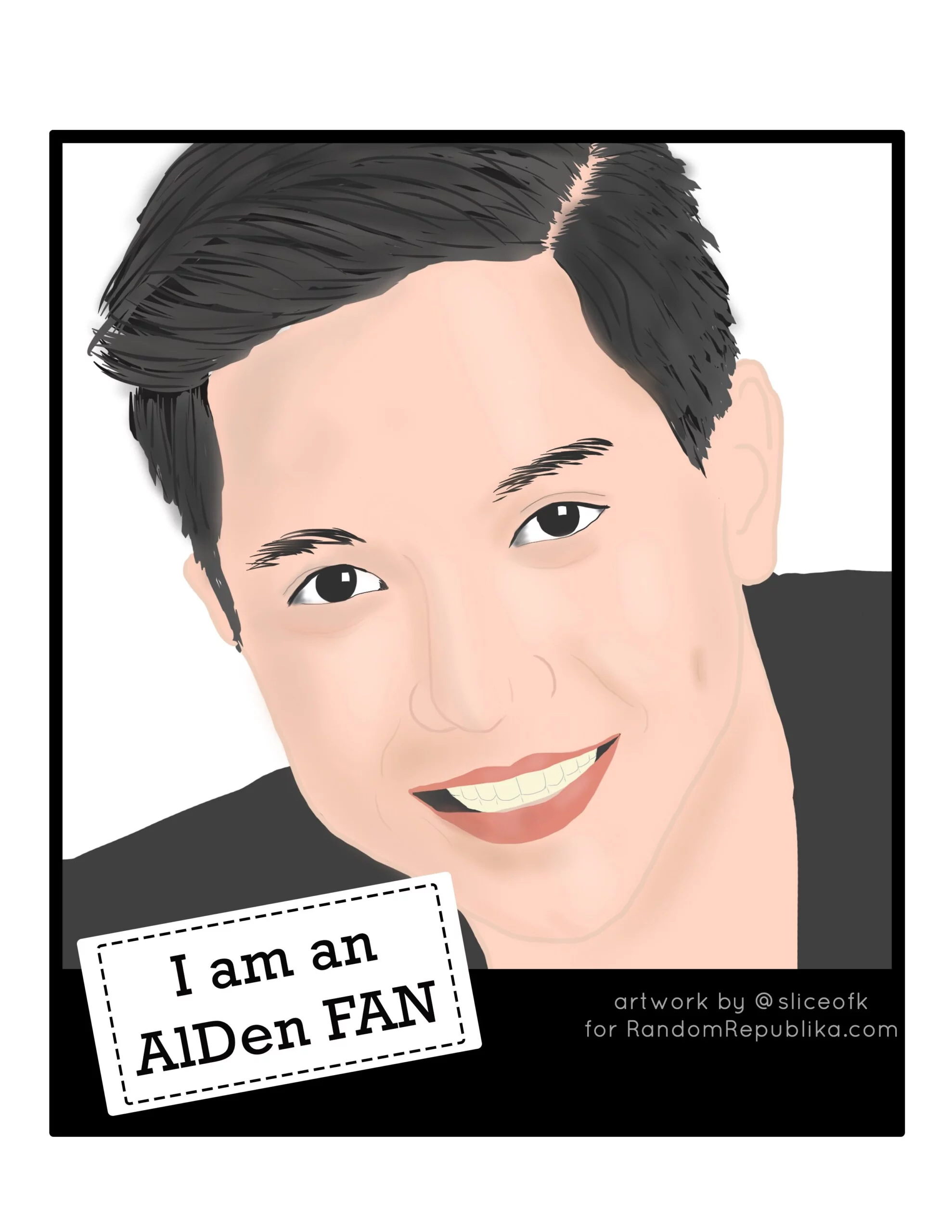I am an Alden FAN Alden Richards template 1
