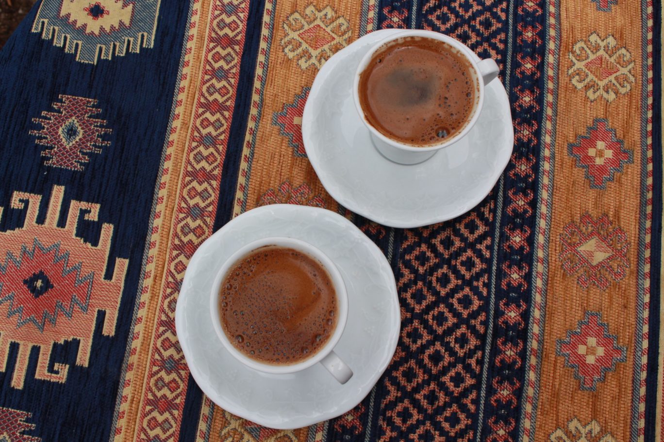 Turkish coffee in Cappadocia, Turkey