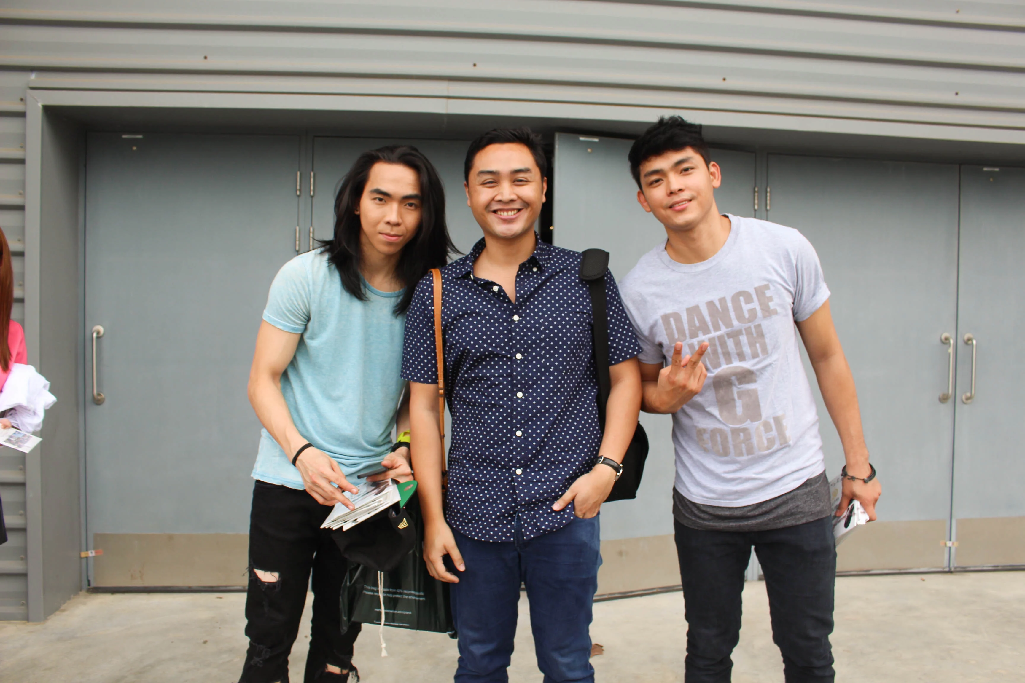 gforce ram julianda and ishii at max pavillion for jadine in love singapore concert