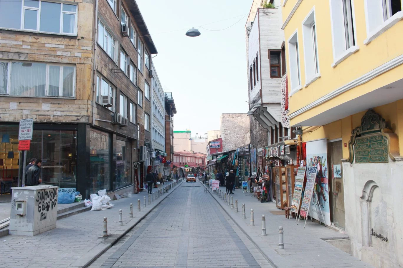 A street in Sultanahmet Istanbul