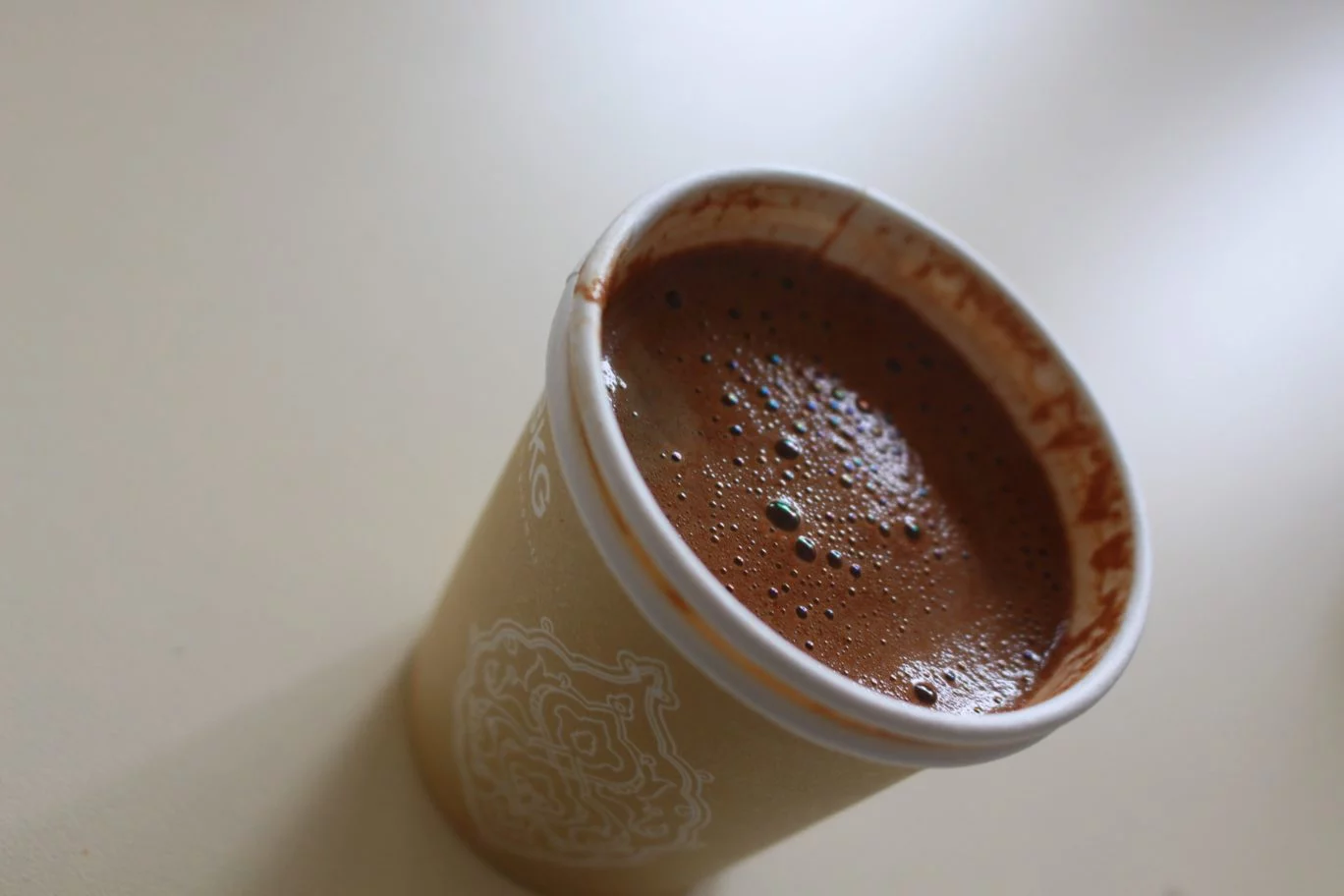 Turkish Coffee in a cup muddy taste