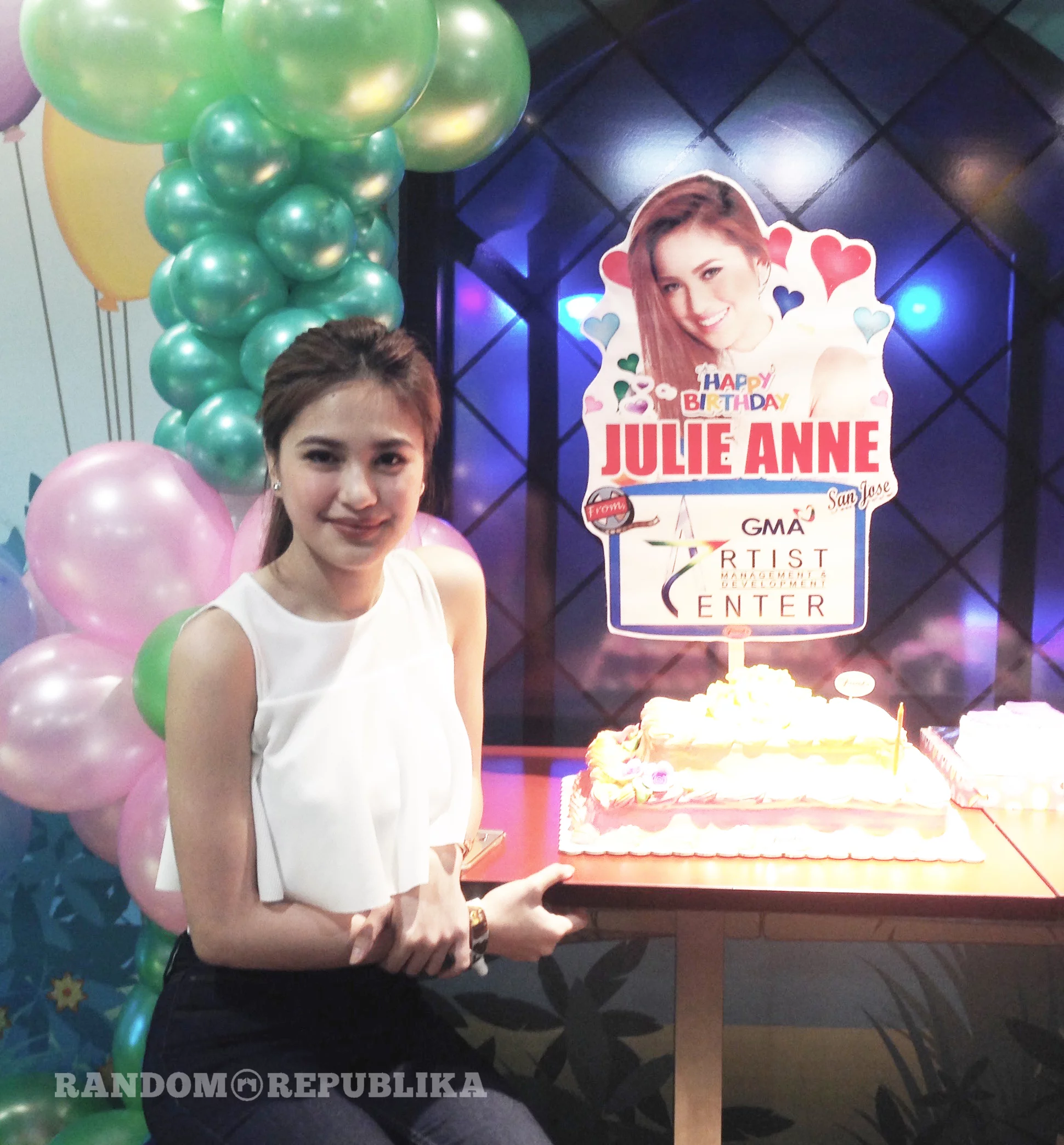 Julie Anne San Jose Birthday Charity Blog Con Dreamplay Dreamworks City of Dreams JAPS MyJaps Adiks 30 GMA Artist Center