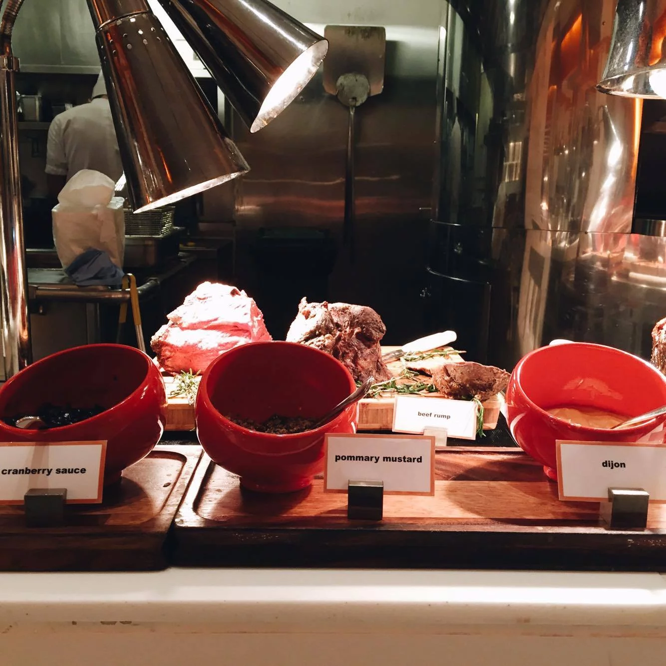 Line Shangri-La Singapore Buffet - ribs and steak meat