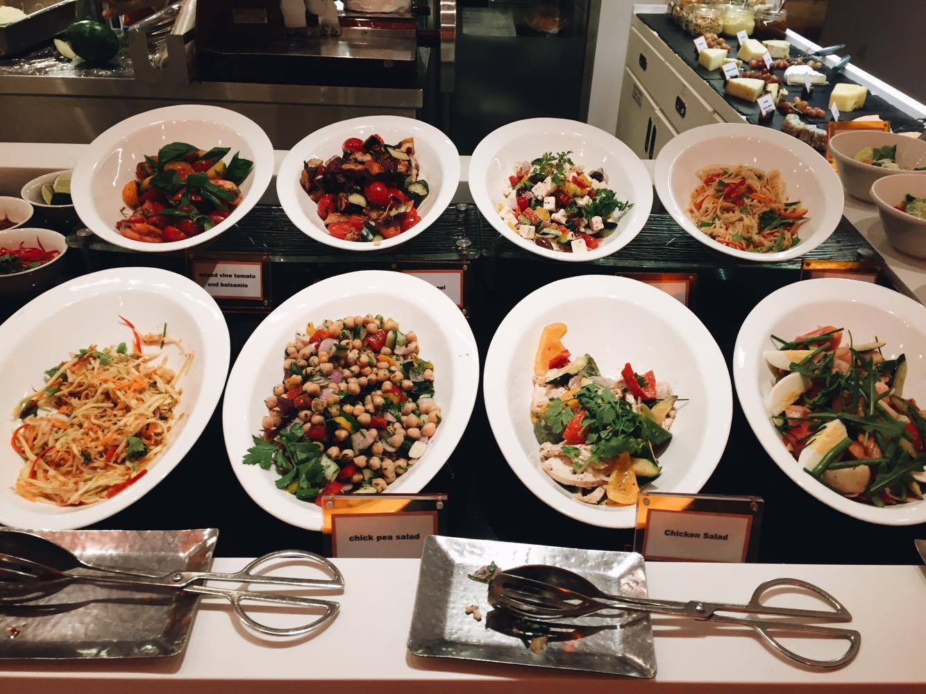 Line Shangri-La Singapore Buffet - salad