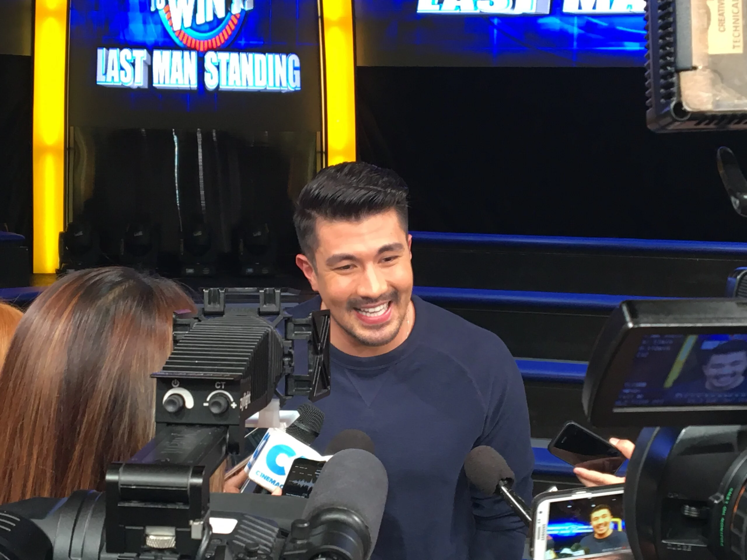 Luis Manzano Win It to Minute Grand presscon last Man Standing 2