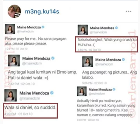 Maine Mendoza Alden Richards Candy Fair 2010 Daniel Padilla celebrity crush AlDub MaiChard MaiDen