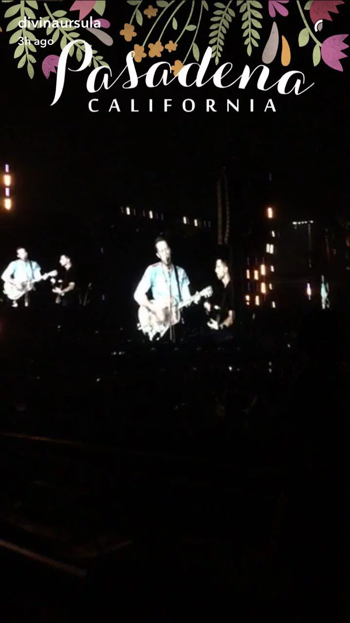 Maine Mendoza Coldplay in LA Los Angeles Emotional Dream Come True Coleen Mendoza Celeste Tuviera Jenny Ferre AlDUb Alden Richards 6