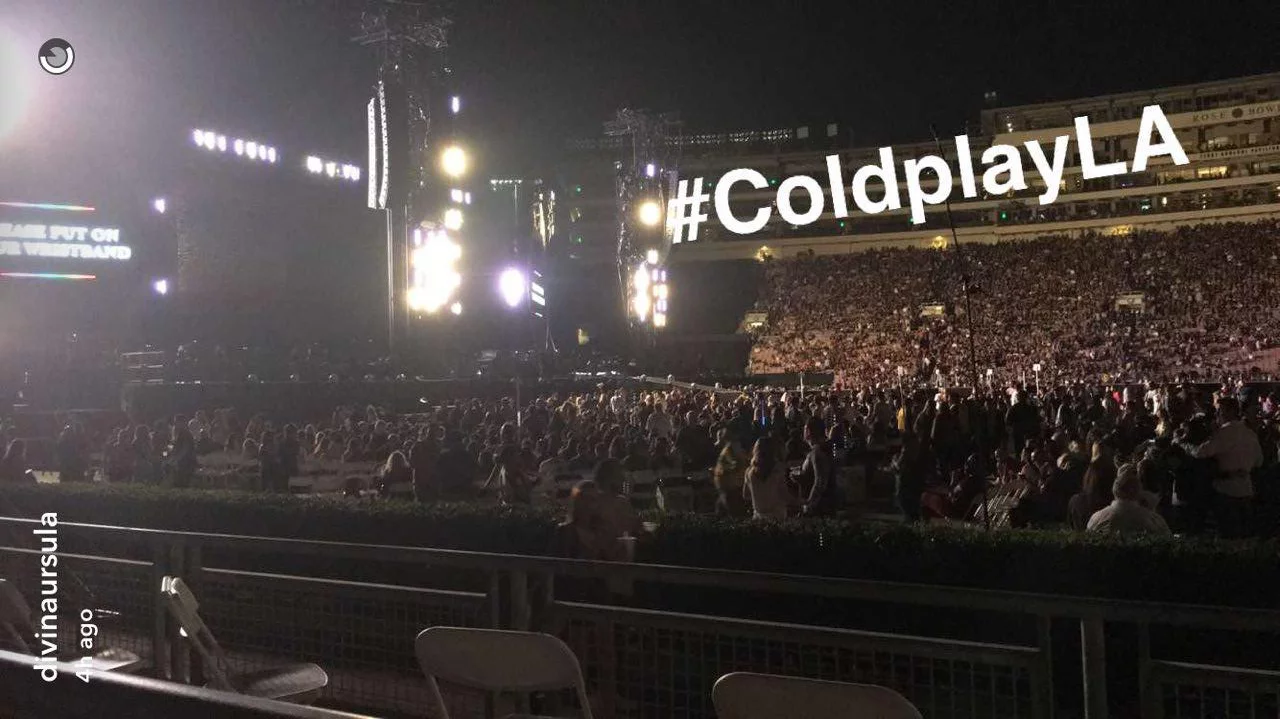 Maine Mendoza Coldplay in LA Los Angeles Emotional Dream Come True Coleen Mendoza Celeste Tuviera Jenny Ferre AlDUb Alden Richards