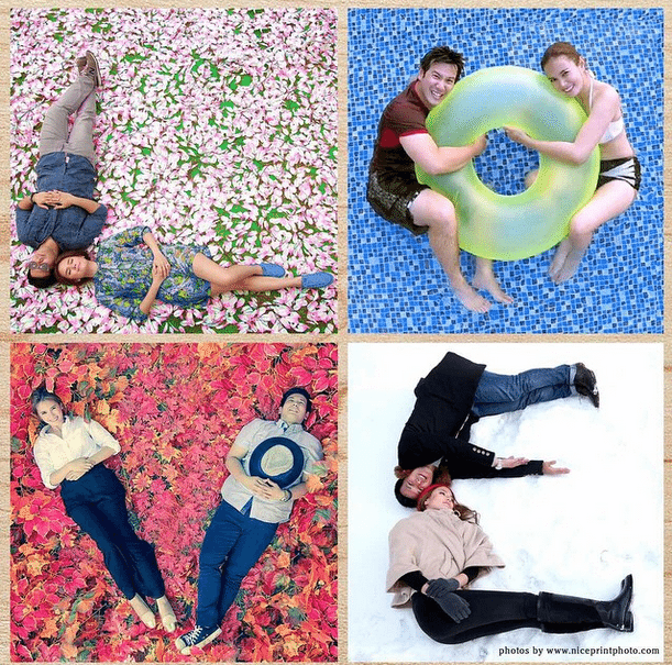 John Prats Isabel Oli Wedding prenup Save the date LOVE Nice Print Photo 2