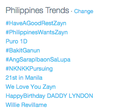 Zayn Malik Quits One Direction Won't be in Manila March 21 MOA One Direction Perrie Edwards Cheating Rumors