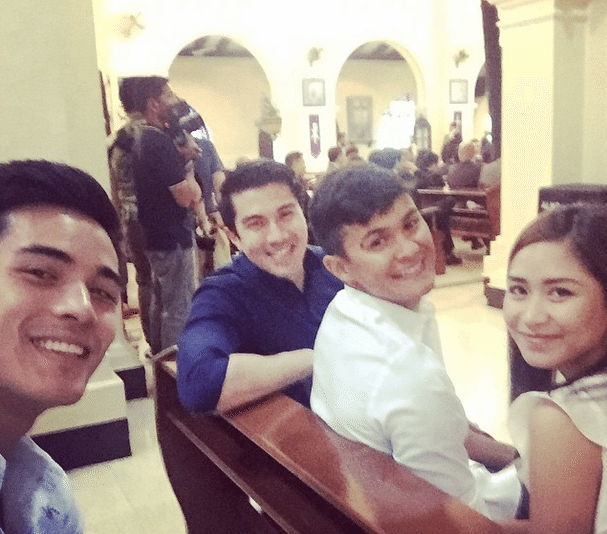 AshMat Sarah Geronimo Matteo Guidicelli Dimples Romana baby baptism Anne Curtis Phil Younghusband Luis Manzano