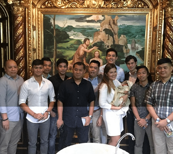 AshMat Sarah Geronimo Matteo Guidicelli Dimples Romana baby baptism Anne Curtis Phil Younghusband Luis Manzano