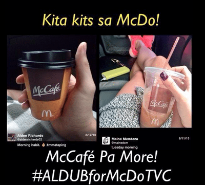 ALDUB for MCDO Tvc Yaya Dub Maine Mendoza Endorser Alden Richards