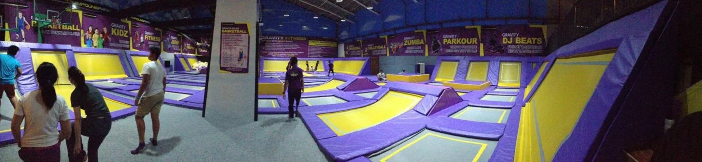Trampoline Park PH Philippines The Portal Greenfield District Mandaluyong EDSA PANORAMA