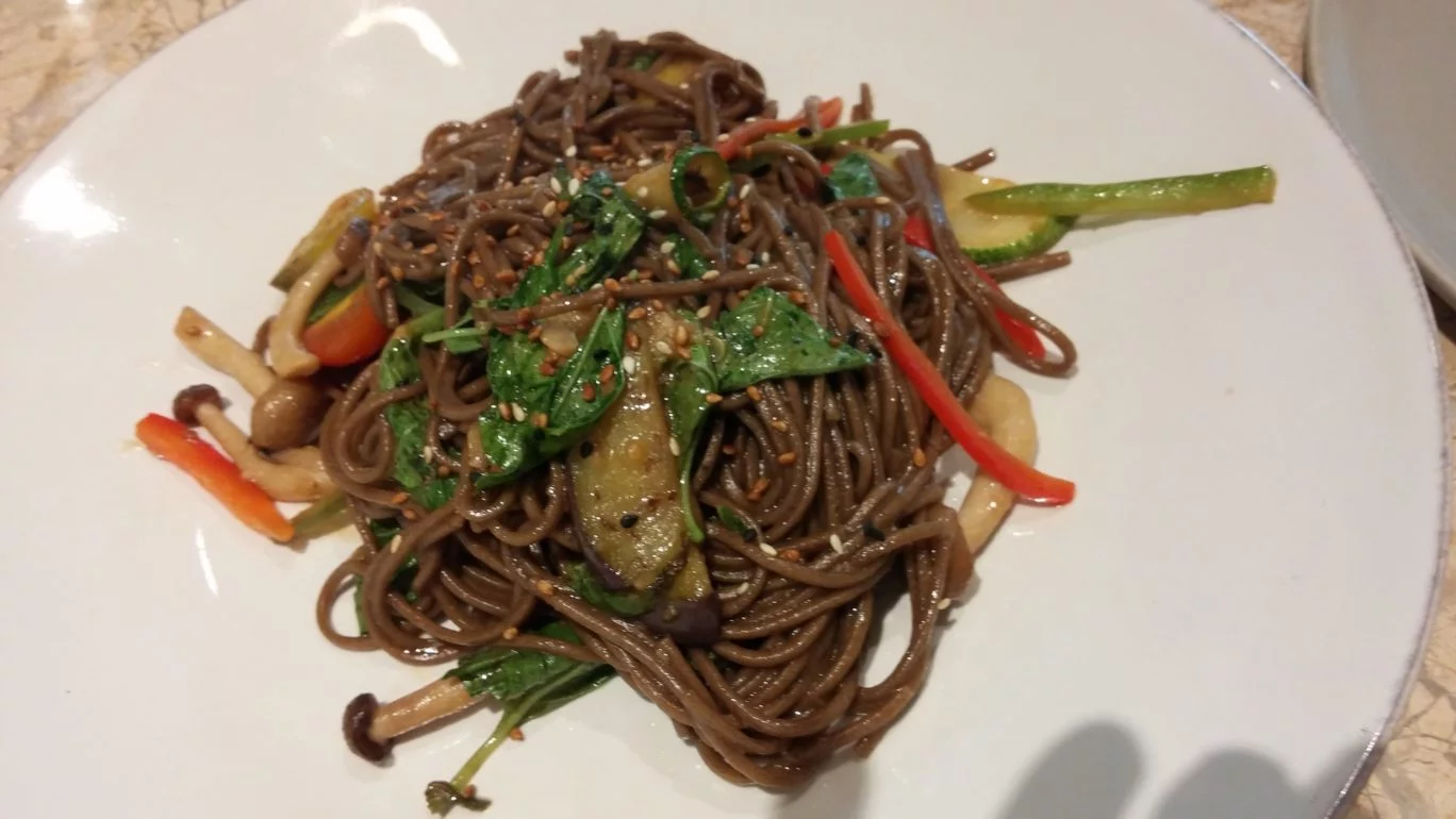 Vegetarian Soba Pasta Le Petit Souffle
