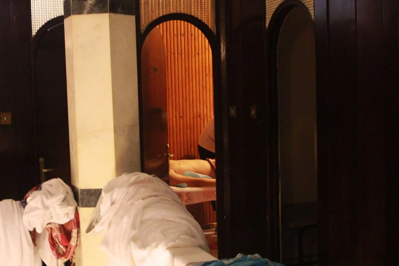 aga hamam second floor massage turkish bath