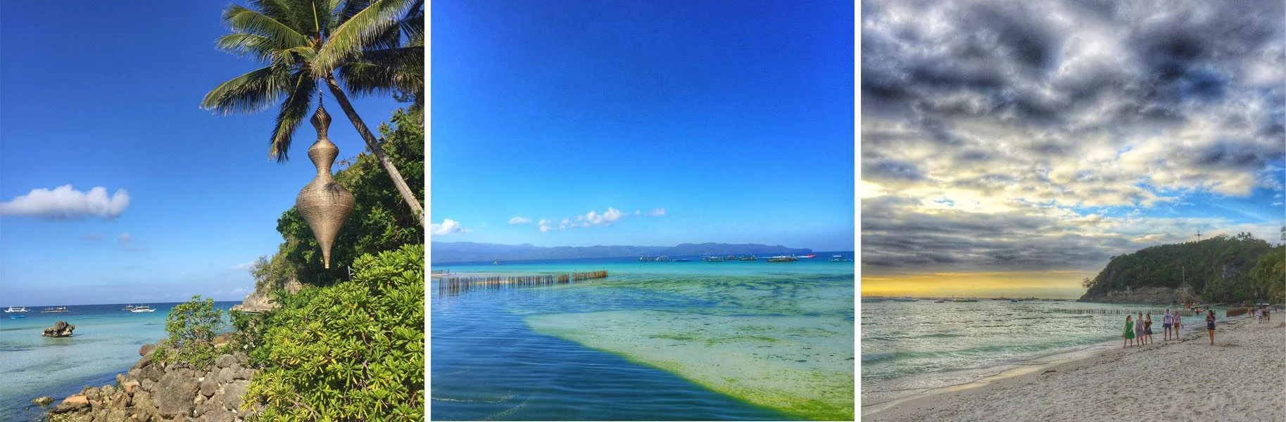 boracay island blue beach white sand station 1 not crowded