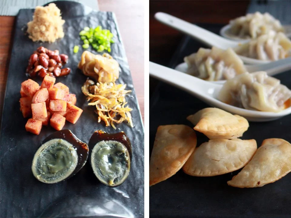 breakfast congee dimsum at qiwellness living tagaytay