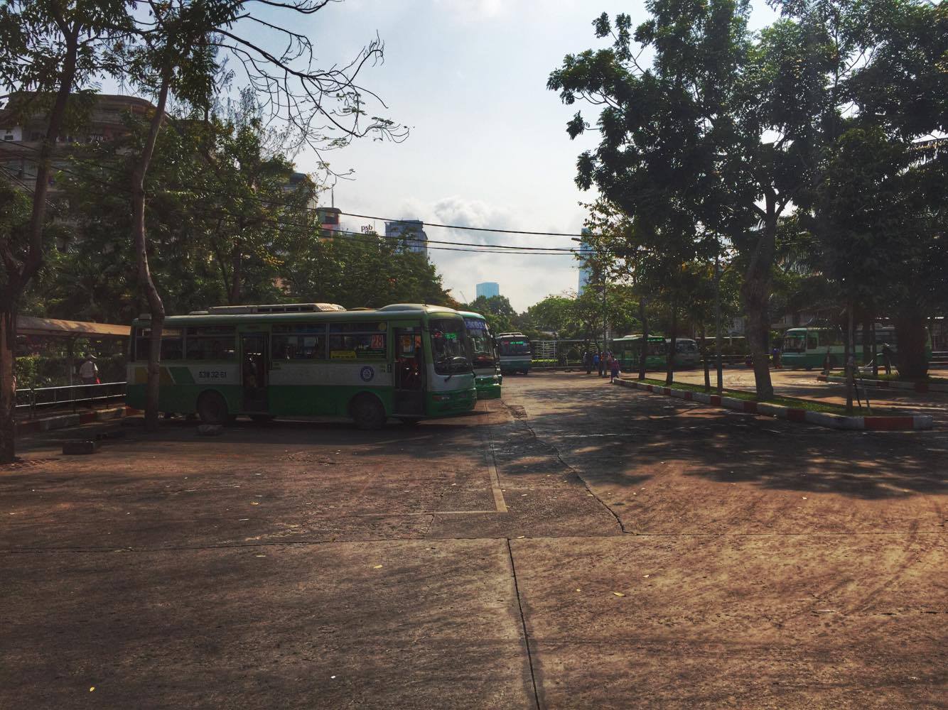bus station to cai dai temple from ho chi minh city
