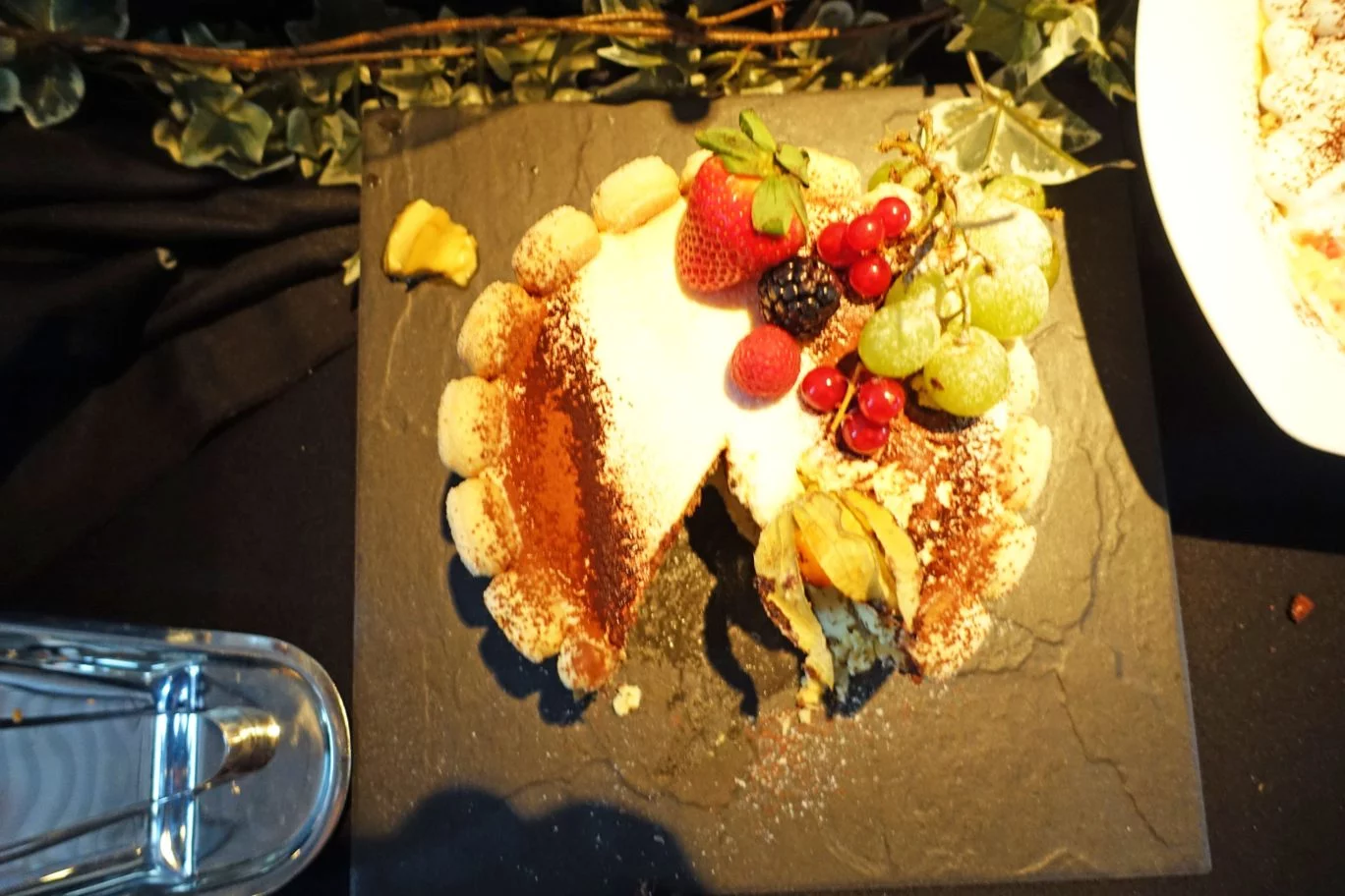 cake at alkaff mansion singapore dessert