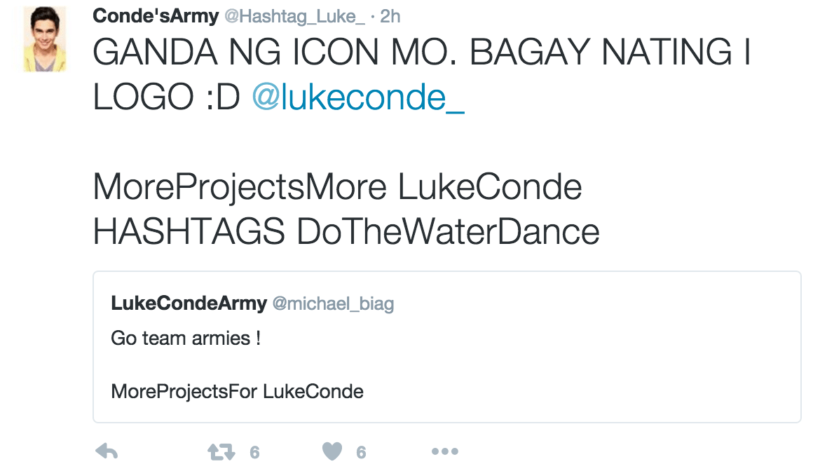 conde's army twitter for luke conde hashtags