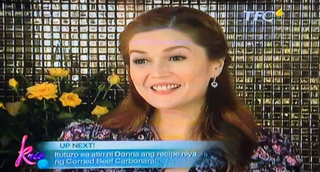 donna cruz on kris tv cooks carbonara with corned beef pasta