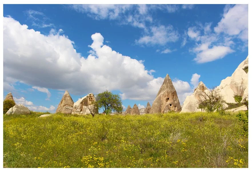 fairy chimeneys rocks goreme cappadocia turkey
