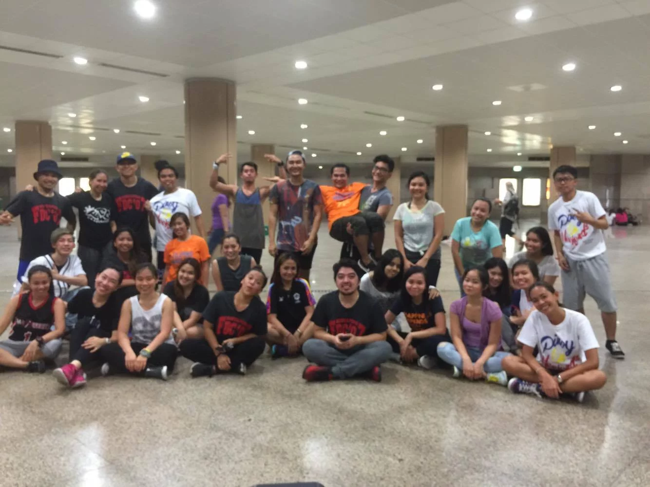 fds singapore pow dance friday group pic for courageous catie fund raising