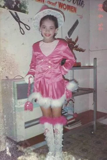 Mary Jean Lastimosa when she was still a kid