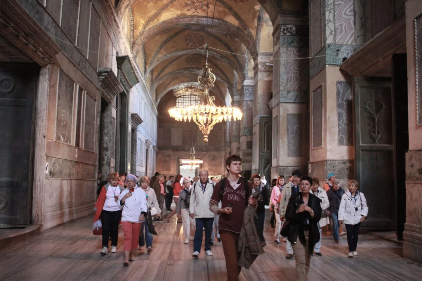 hagia sophia inside the church