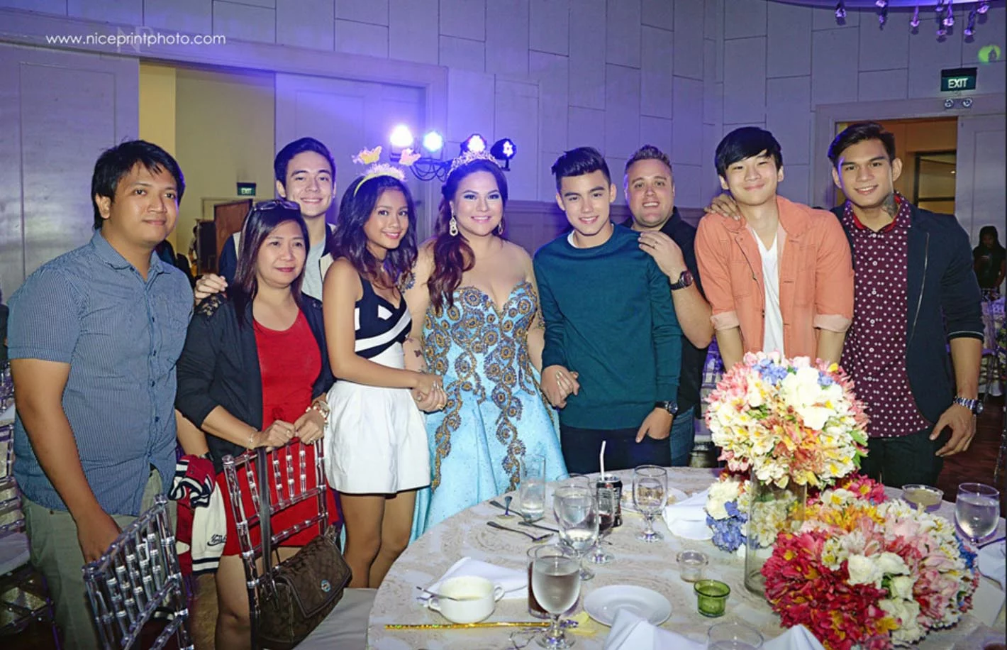 karla estrada with bailona pbb all in housemates richard zeus bailey ylona