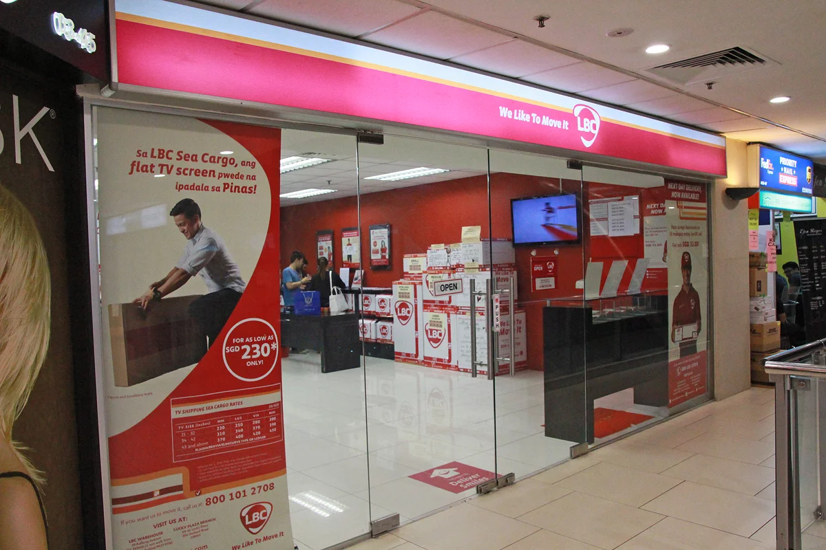 lbc express 3rd floor lucky plaza singapore address