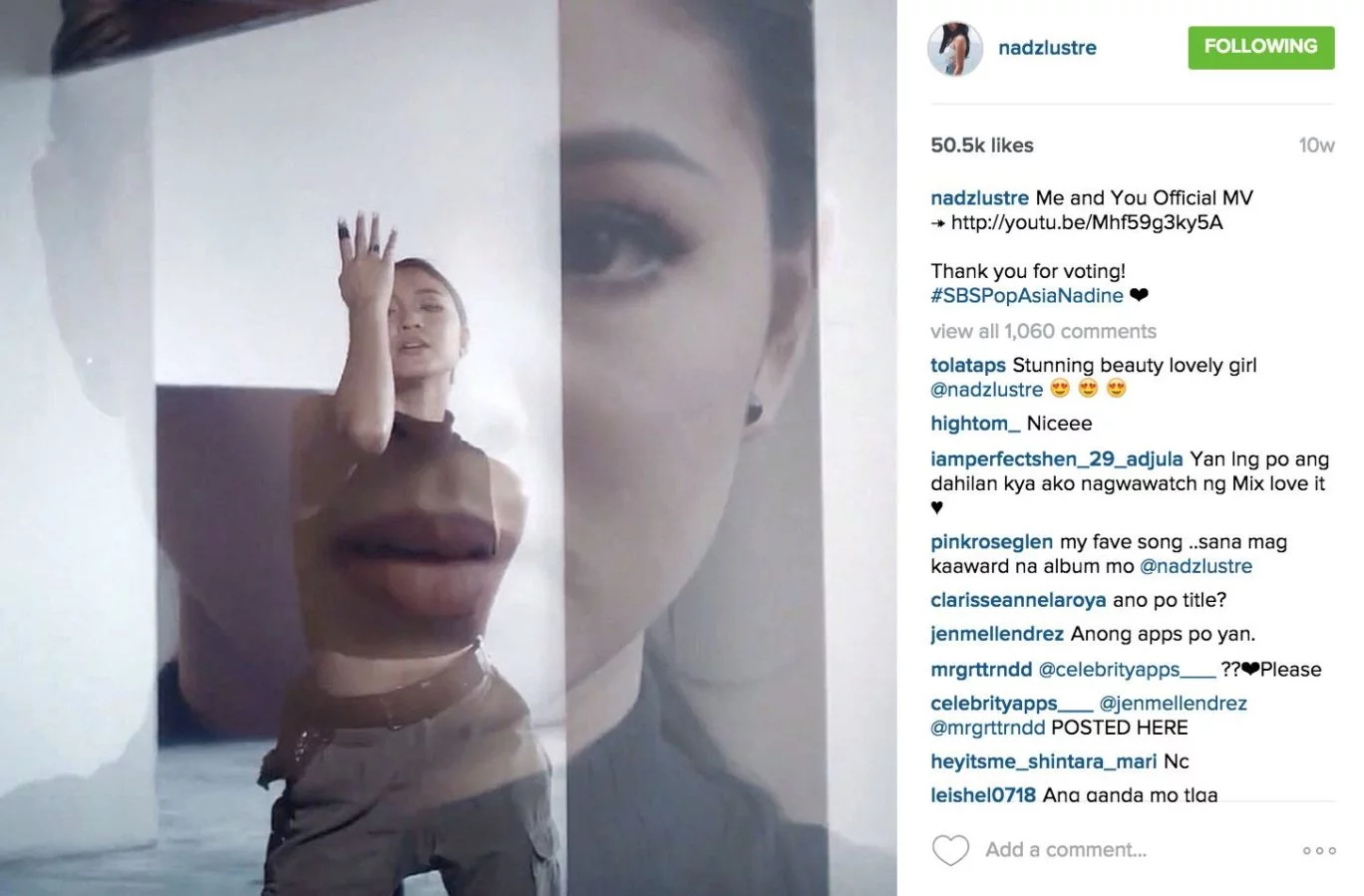 nadine lustre me and you music video single