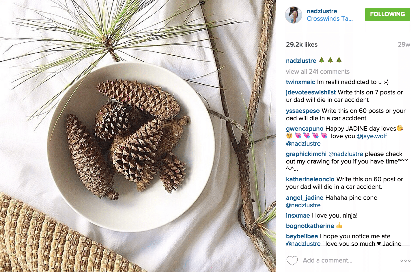 nadine lustre photo of actress philippines