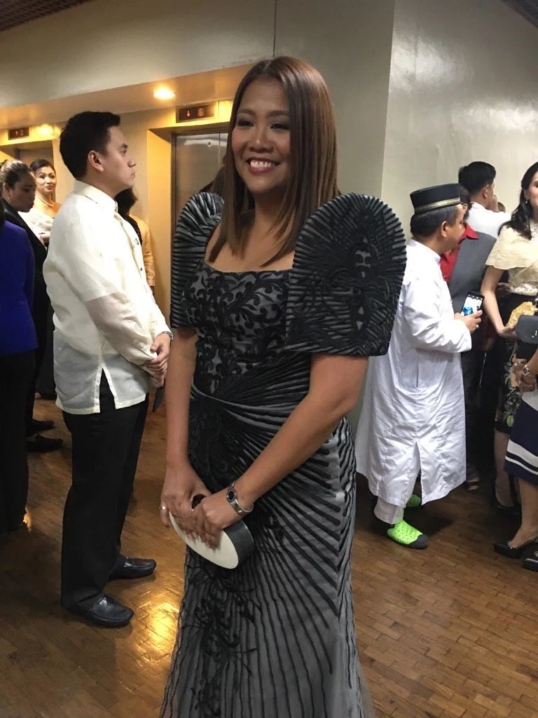 nancy binay sona 2016 black gown