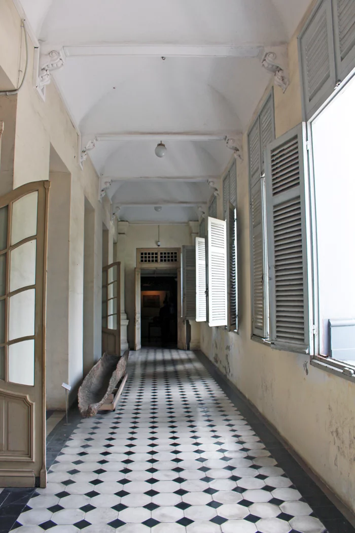 national museum ho chi minh city hallways