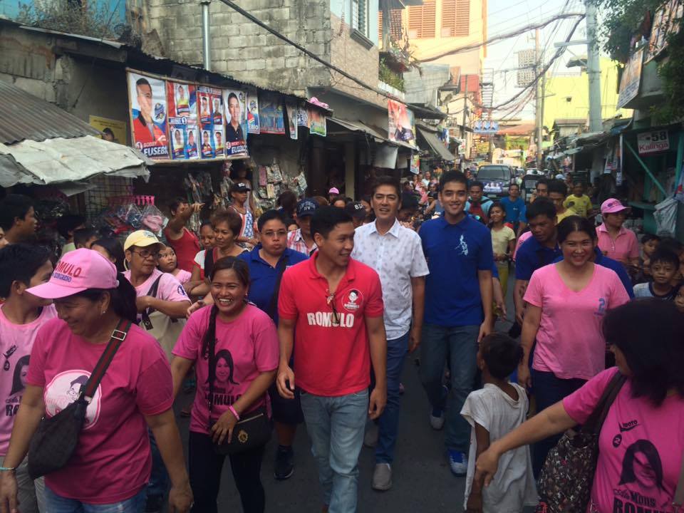 pambansang merienda vico sotto campaigns with vic sotto in pasig city councilor